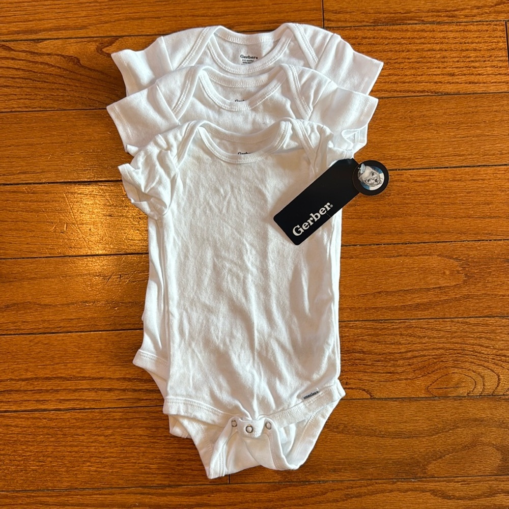 Gerber Baby Onesie 3 pack